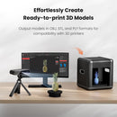 Revopoint POP 3 3D Scanner for 3D Printing Handheld, 3D Model Scanner with 0.05mm Precision 18FPS Scanning Speed, Full Color 3D Scanning for Android/iOS/Win10/MacOS- Standard