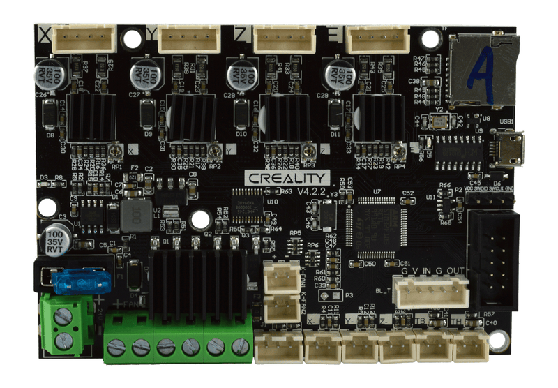 Creality 3D ENDER-3 V2 Replacement Mainboard 32Bit-Pre-install firmware of ENDER-3 V2-4002020030-Version 4.2.2- Compatible with Ender-3/Ender-3 Pro/Ender-3 Max/Ender-5/Ender-5 Pro/CR-10