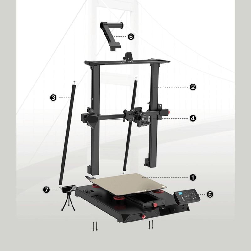 Creality CR-10 SMART PRO DIY 3D Printer-300 x 300 x400mm